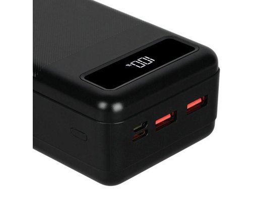 Внешний аккумулятор TFN 30000mAh Porta LCD PD 22.5W bk TFN-PB-313-BK